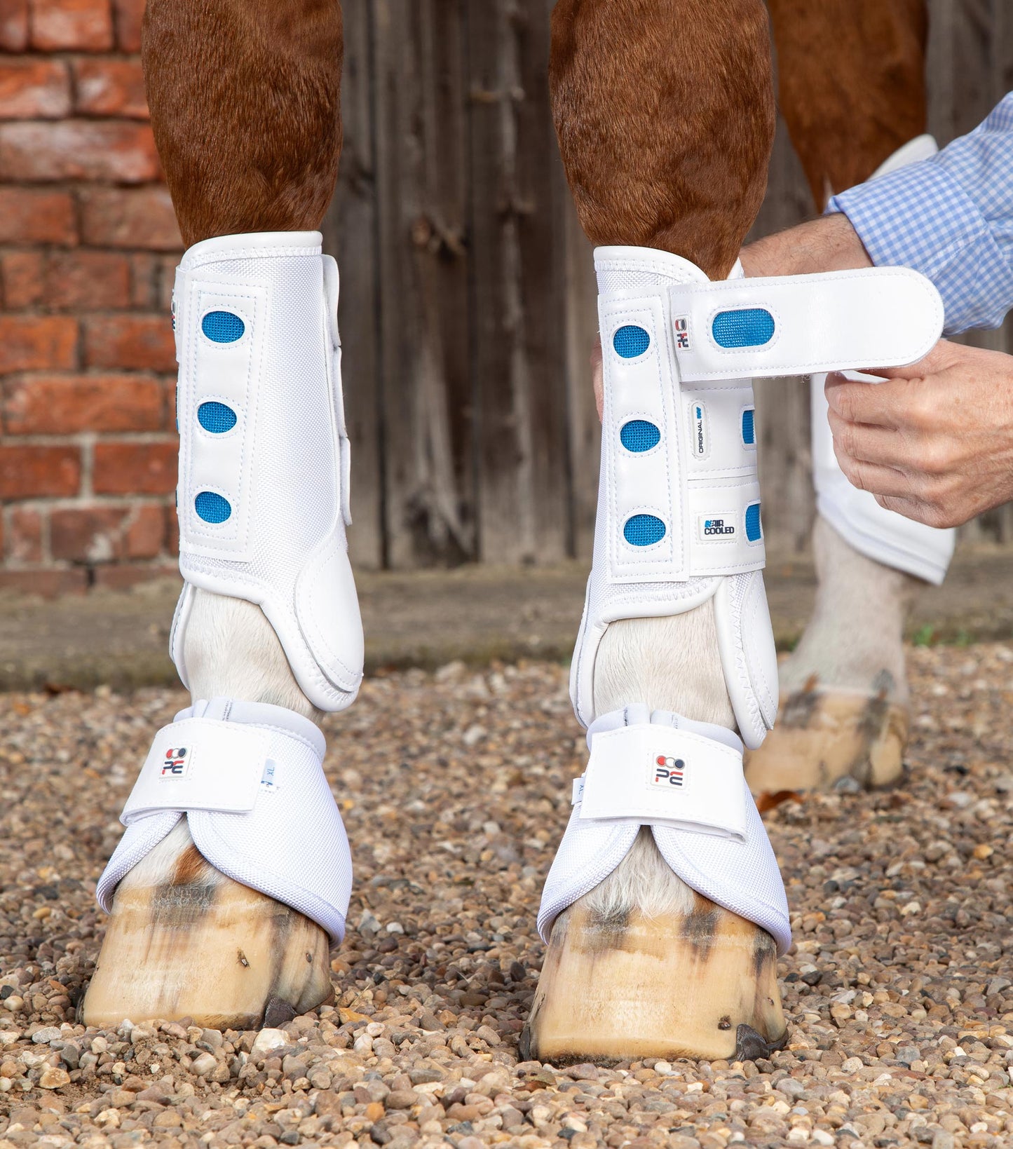 Premier Equine Air Cooled Original Eventing Boots - Front