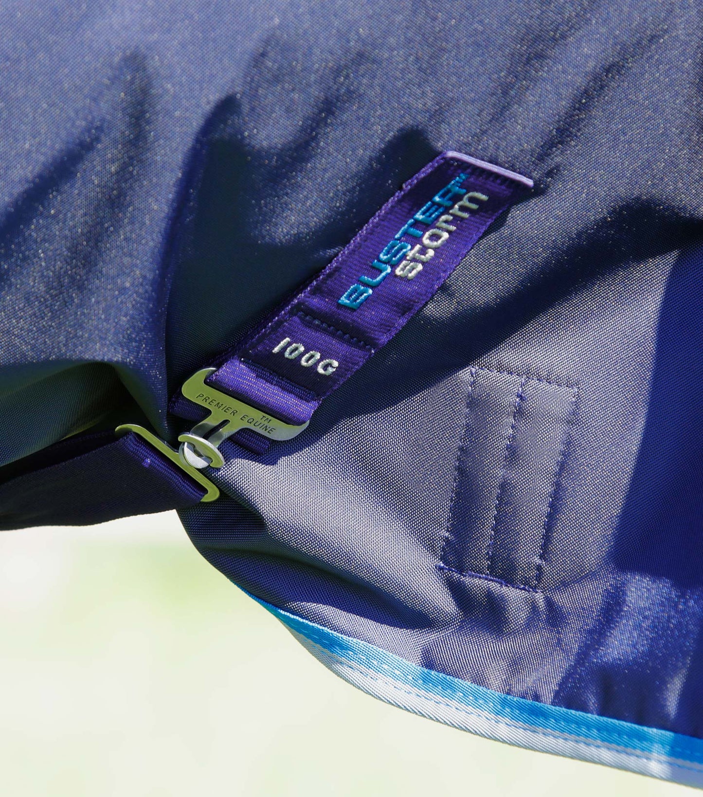 Premier Equine Buster Storm 100g Combo Turnout Rug with Snug-Fit Neck