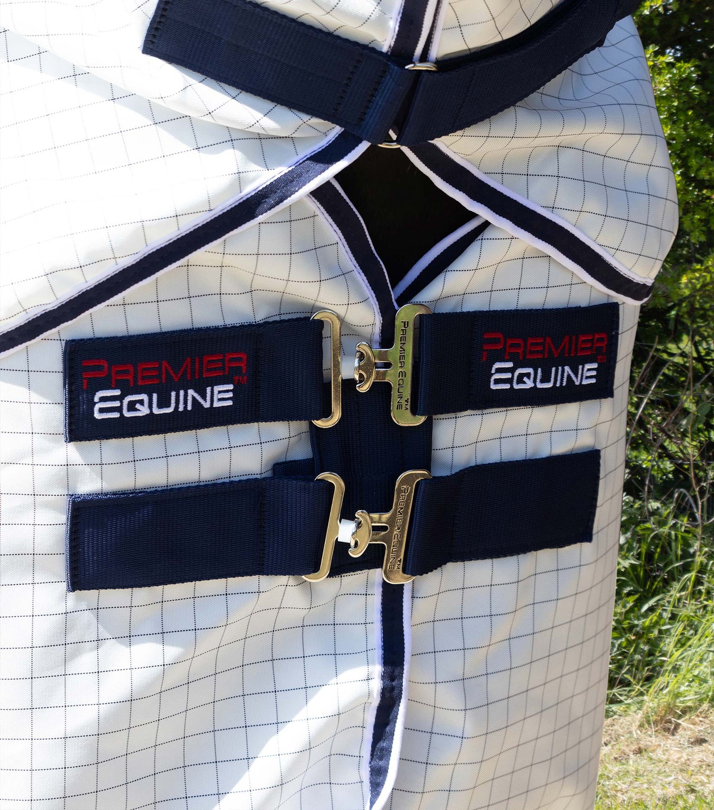 Premier Equine Cotone Stable Sheet with Neck Cover