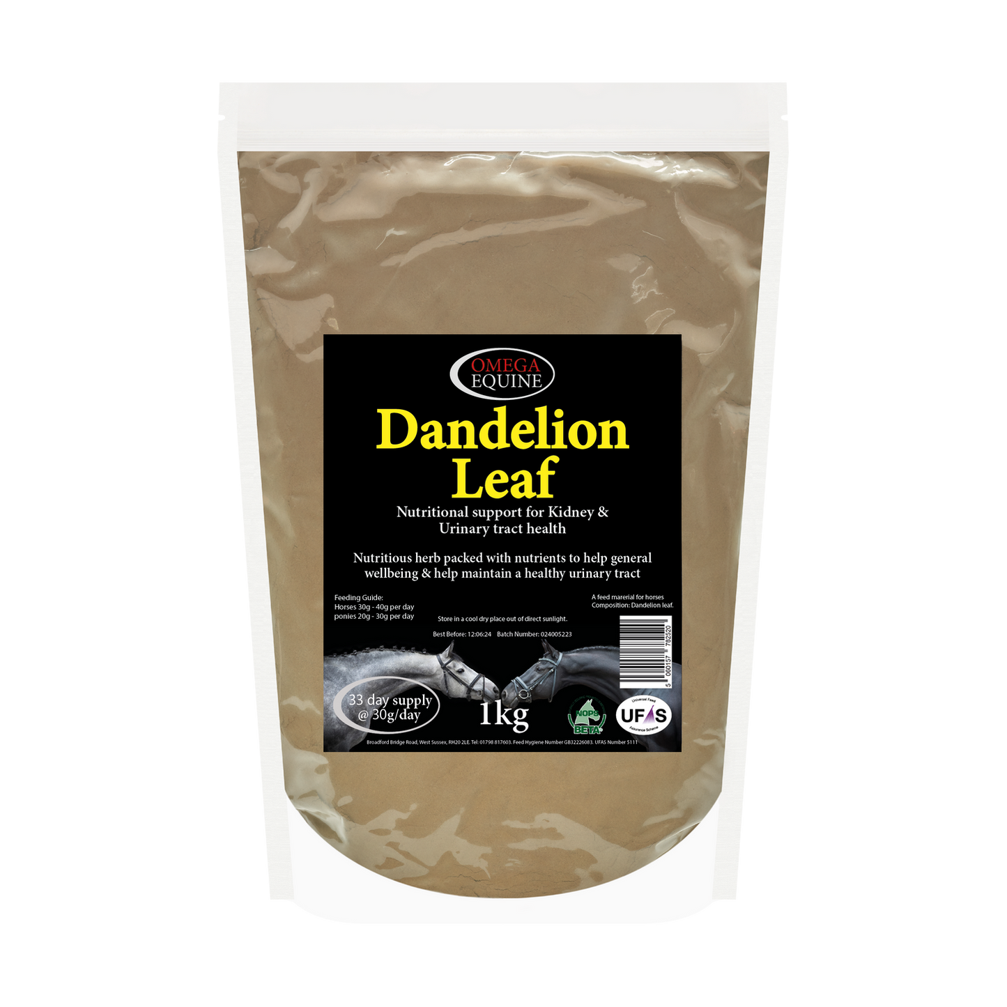 Omega Equine Dandelion Leaf