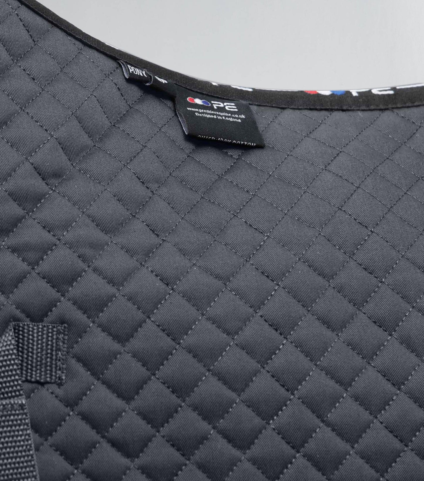 Premier Equine Pony Plain Cotton GP/Jump Square