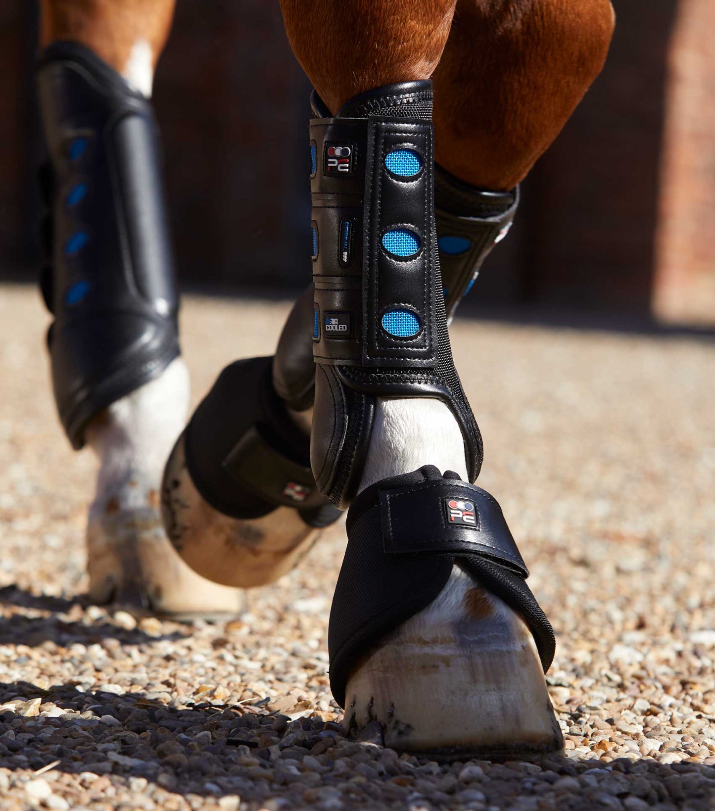 Premier Equine Air Cooled Original Eventing Boots - Front