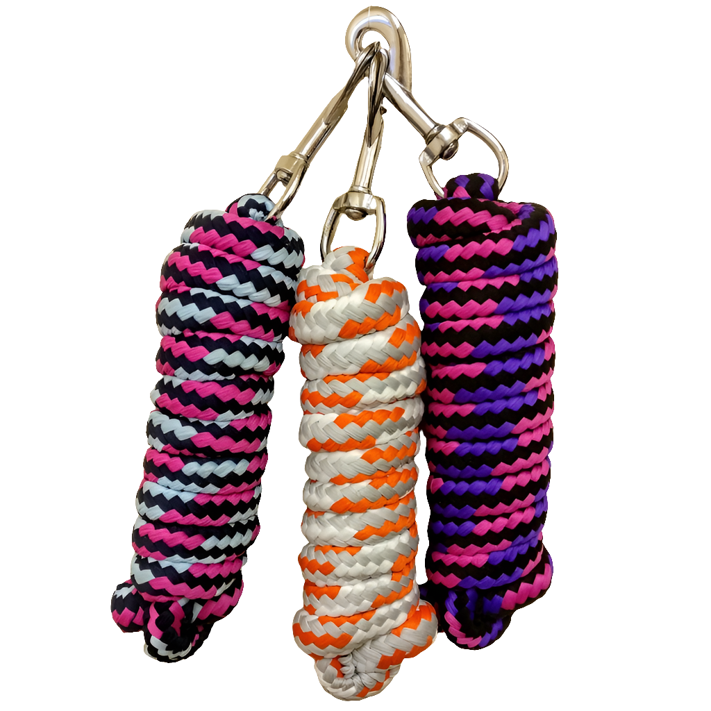Sheldon Multi Colour Texturised Lead Rope 1.8m