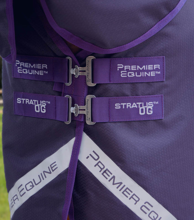 Premier Equine Stratus 1200 Series 0g Turnout Rug with Classic Neck Cover