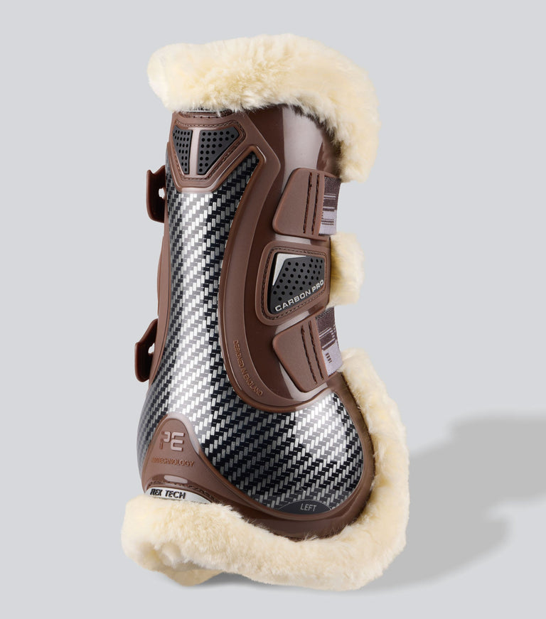 Premier Equine Carbon Pro Techno Wool Tendon Boots