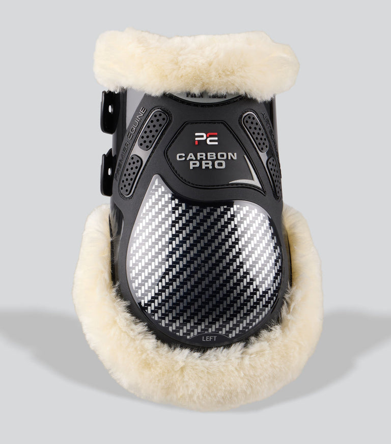 Premier Equine Carbon Pro Techno Wool Fetlock Boots