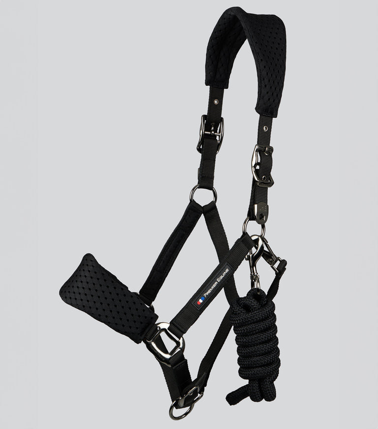 Premier Equine Necto 3D Mesh Head Collar with Lead Rope