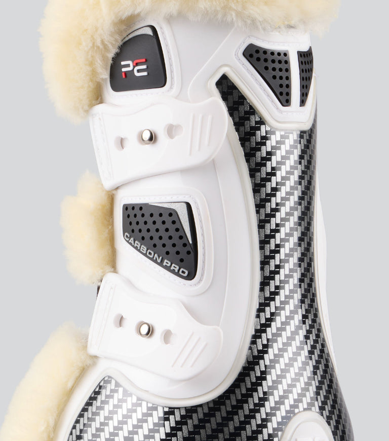 Premier Equine Carbon Pro Techno Wool Tendon Boots