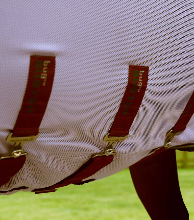 Premier Equine Bug Buster Fly Rug with Detachable Neck and Belly Flap