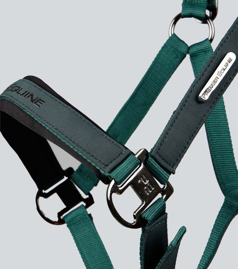 Premier Equine Duco Padded Head Collar with Lead Rope