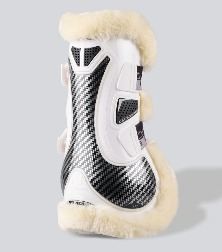 Premier Equine Carbon Pro Techno Wool Tendon Boots