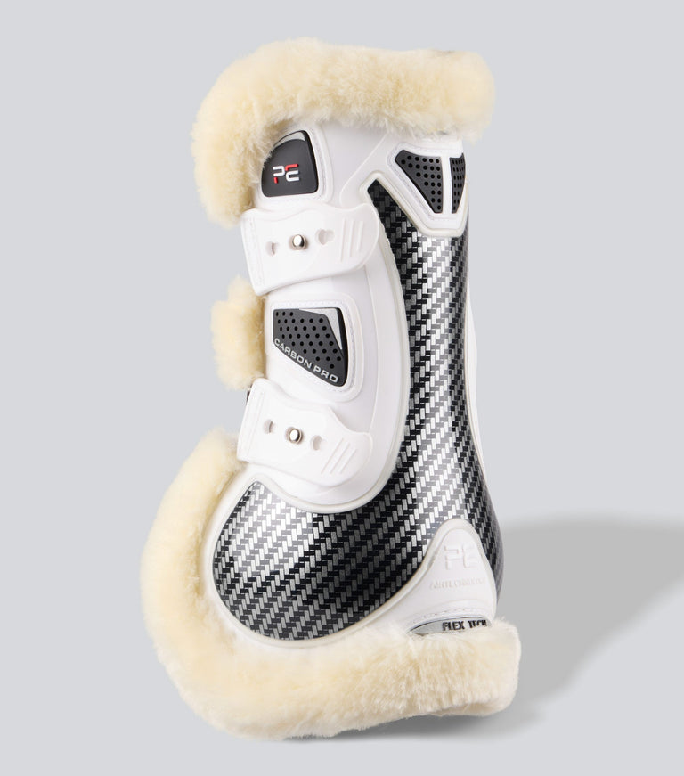 Premier Equine Carbon Pro Techno Wool Tendon Boots