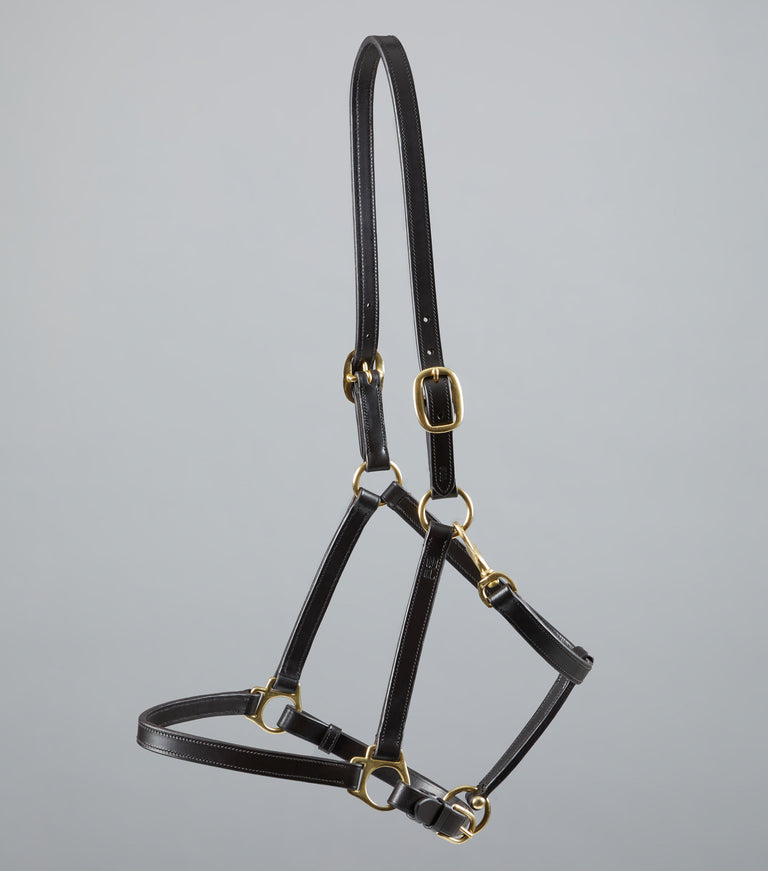 Premier Equine Pasco Plain Leather Head Collar