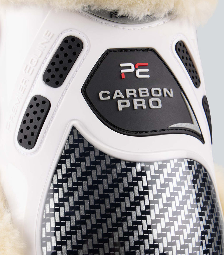 Premier Equine Carbon Pro Techno Wool Fetlock Boots