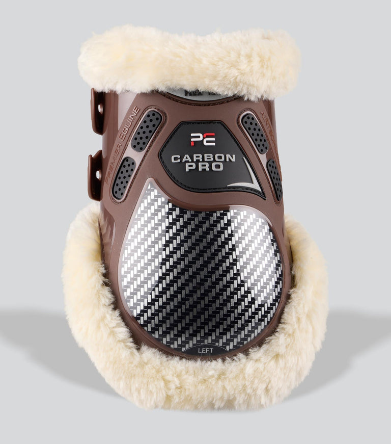 Premier Equine Carbon Pro Techno Wool Fetlock Boots