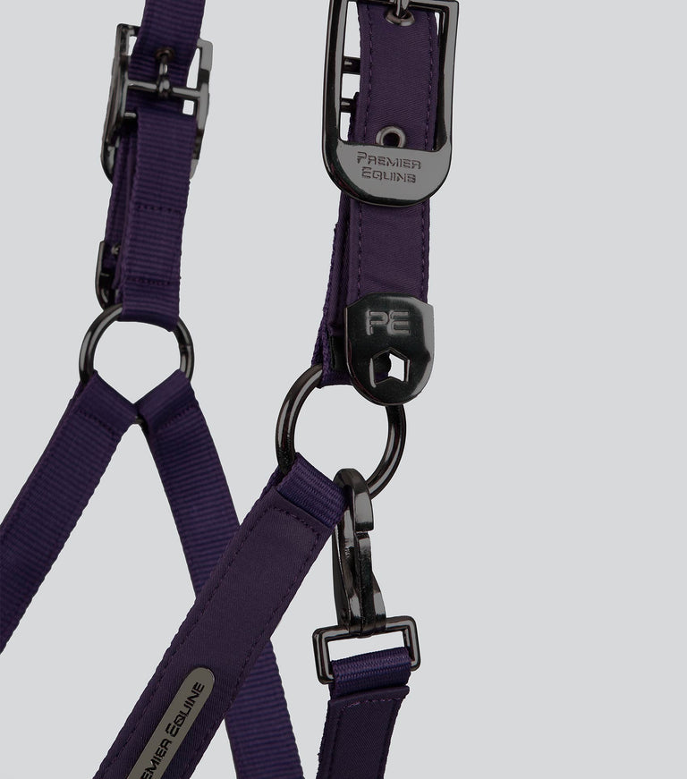 Premier Equine Duco Padded Head Collar with Lead Rope
