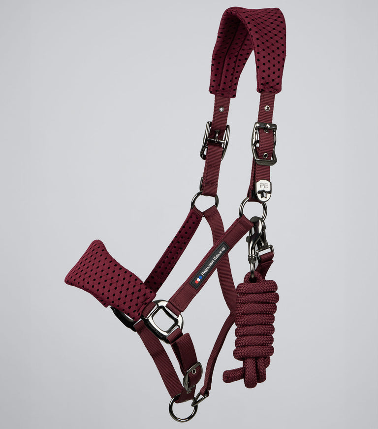 Premier Equine Necto 3D Mesh Head Collar with Lead Rope