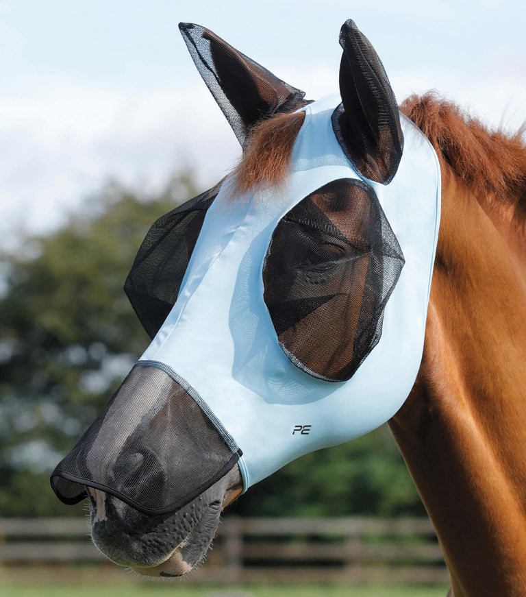 Premier Equine Comfort Tech Lycra Fly Mask Xtra