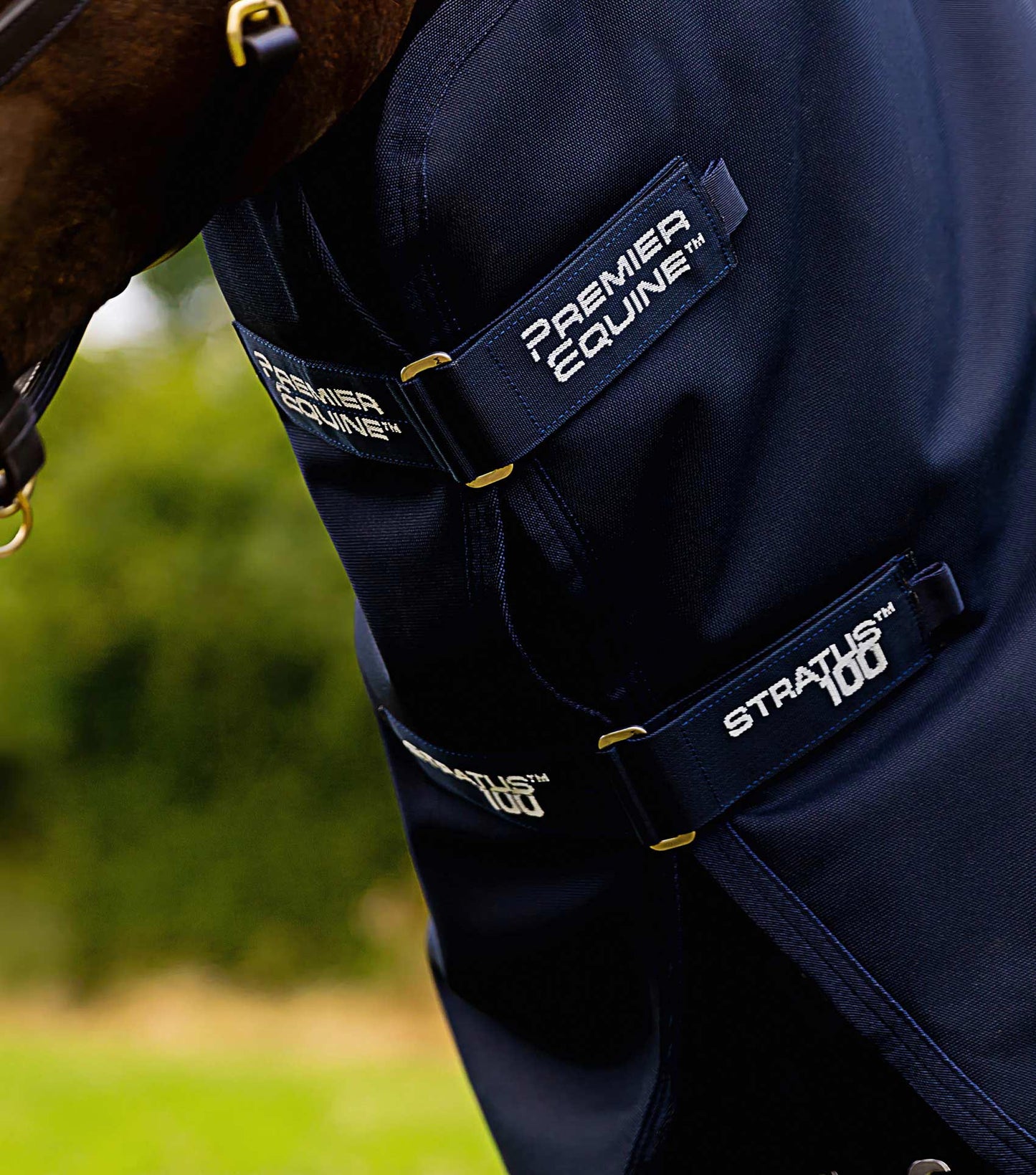 Premier Equine Stratus 1200 Series 100g Turnout Rug with Classic Neck Cover