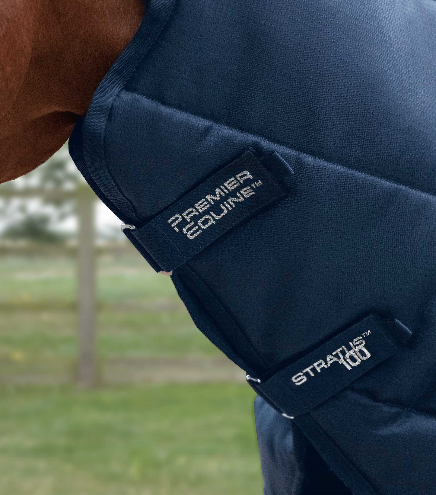 Premier Equine Stratus Stable Rug 100g with Neck Cover