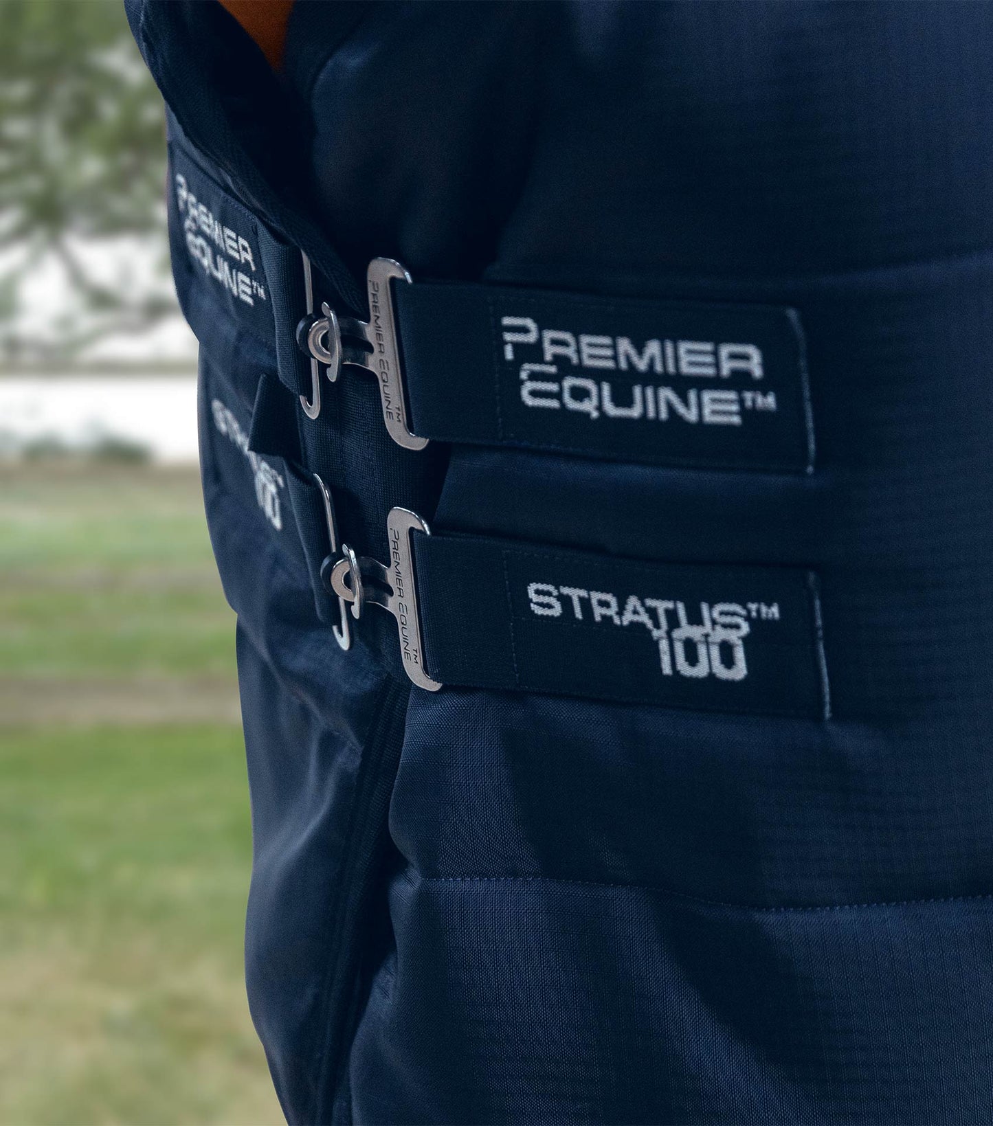 Premier Equine Stratus Stable Rug 100g with Neck Cover
