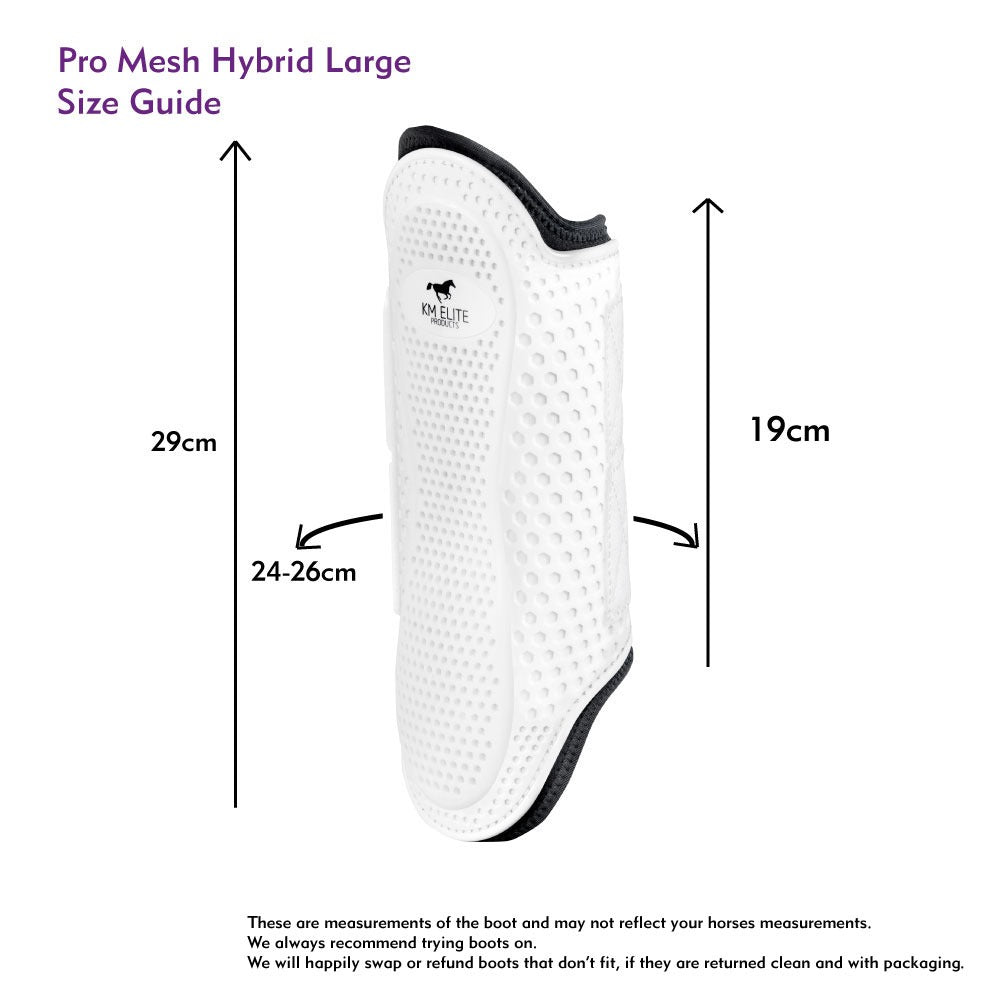 KM Elite Pro Mesh Hybrid Brushing Boots