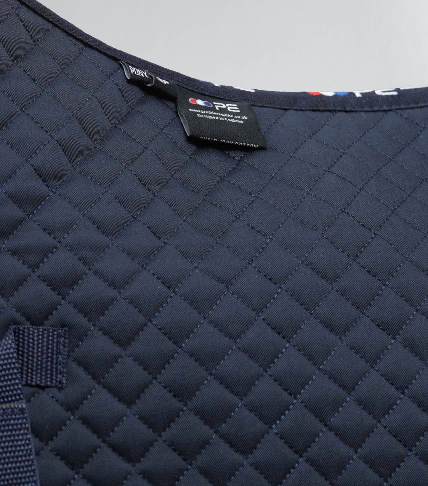 Premier Equine Pony Plain Cotton GP/Jump Square