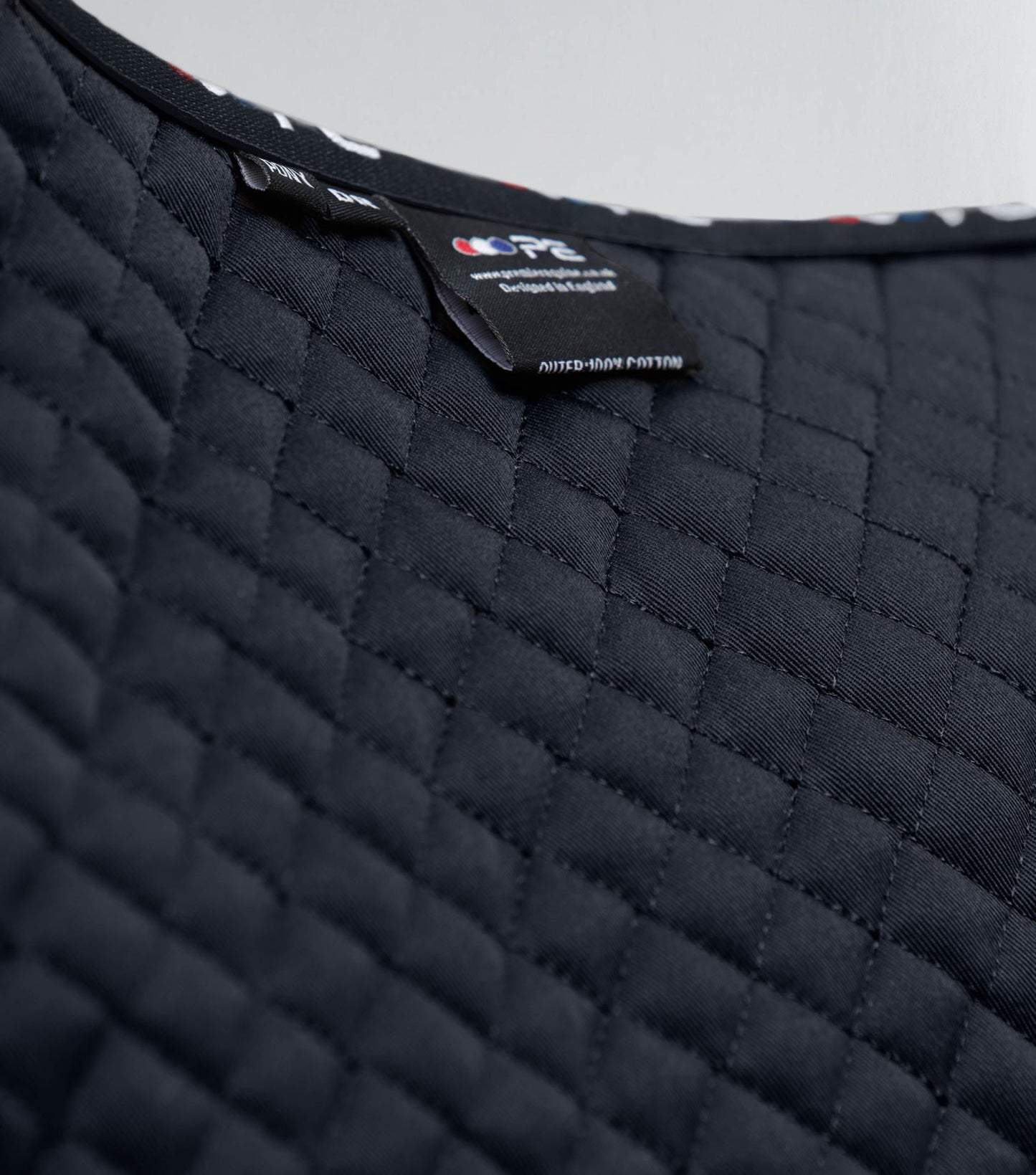 Premier Equine Pony Plain Cotton Dressage Square