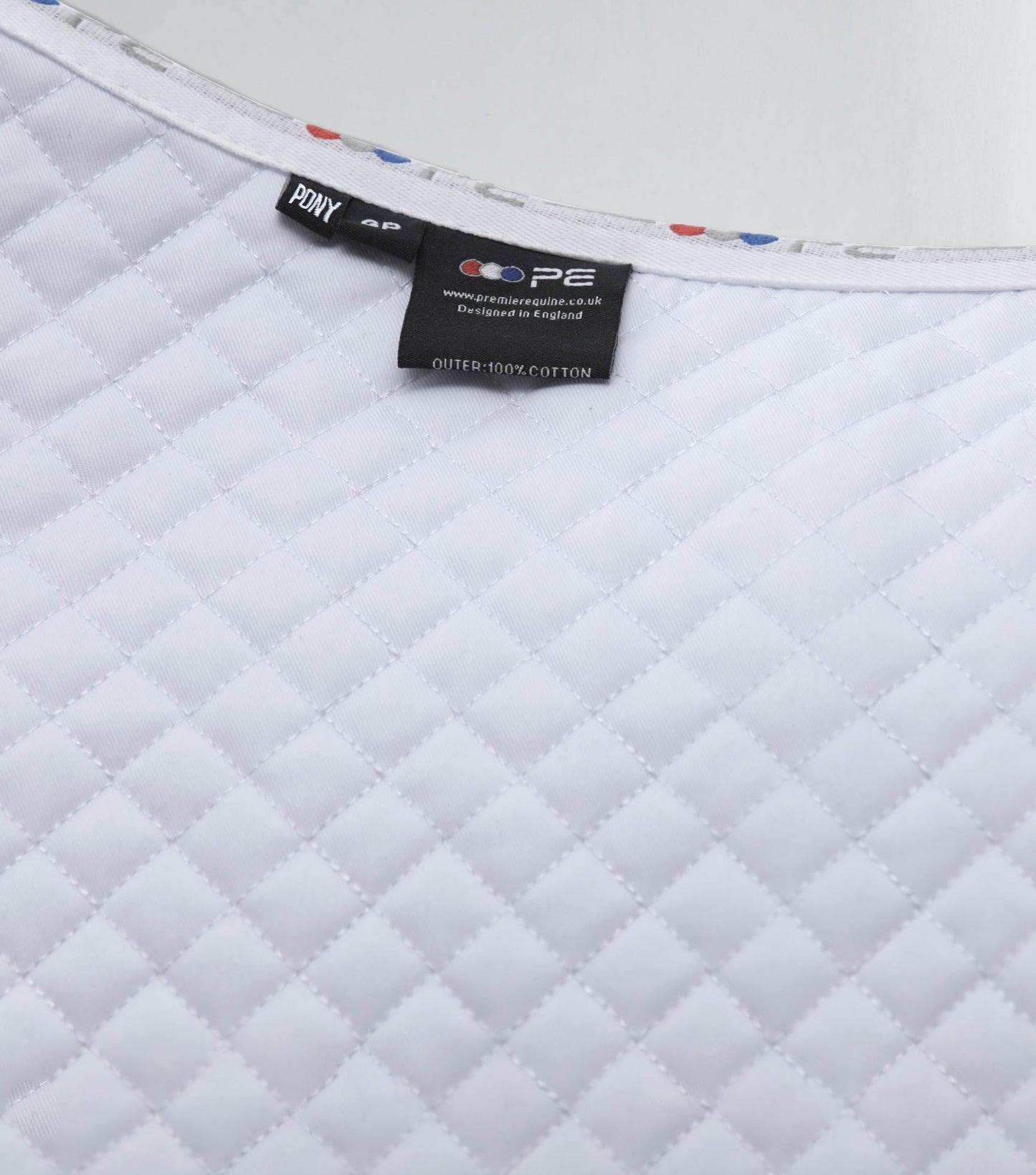 Premier Equine Pony Plain Cotton GP/Jump Square