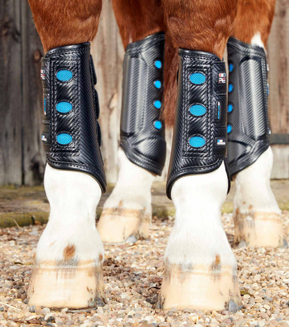 Premier Equine Air Cooled Super Lite Carbon Tech Eventing/Racing Boots - Front