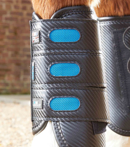 Premier Equine Air Cooled Super Lite Carbon Tech Eventing/Racing Boots - Front
