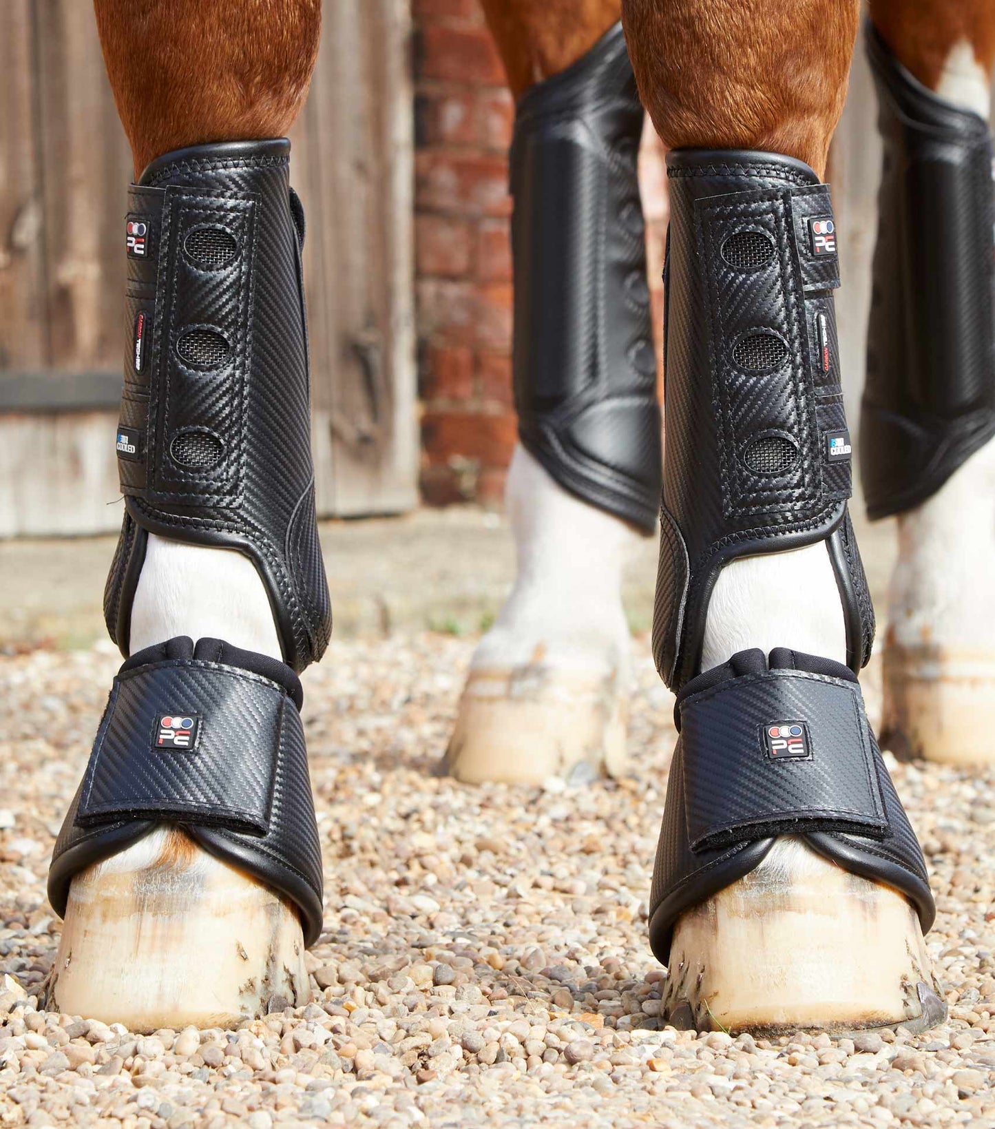 Premier Equine Carbon Tech Air Cooled Eventing Boots - Front