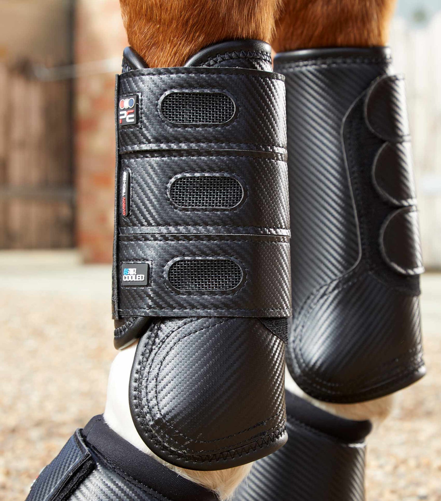 Premier Equine Carbon Tech Air Cooled Eventing Boots - Front