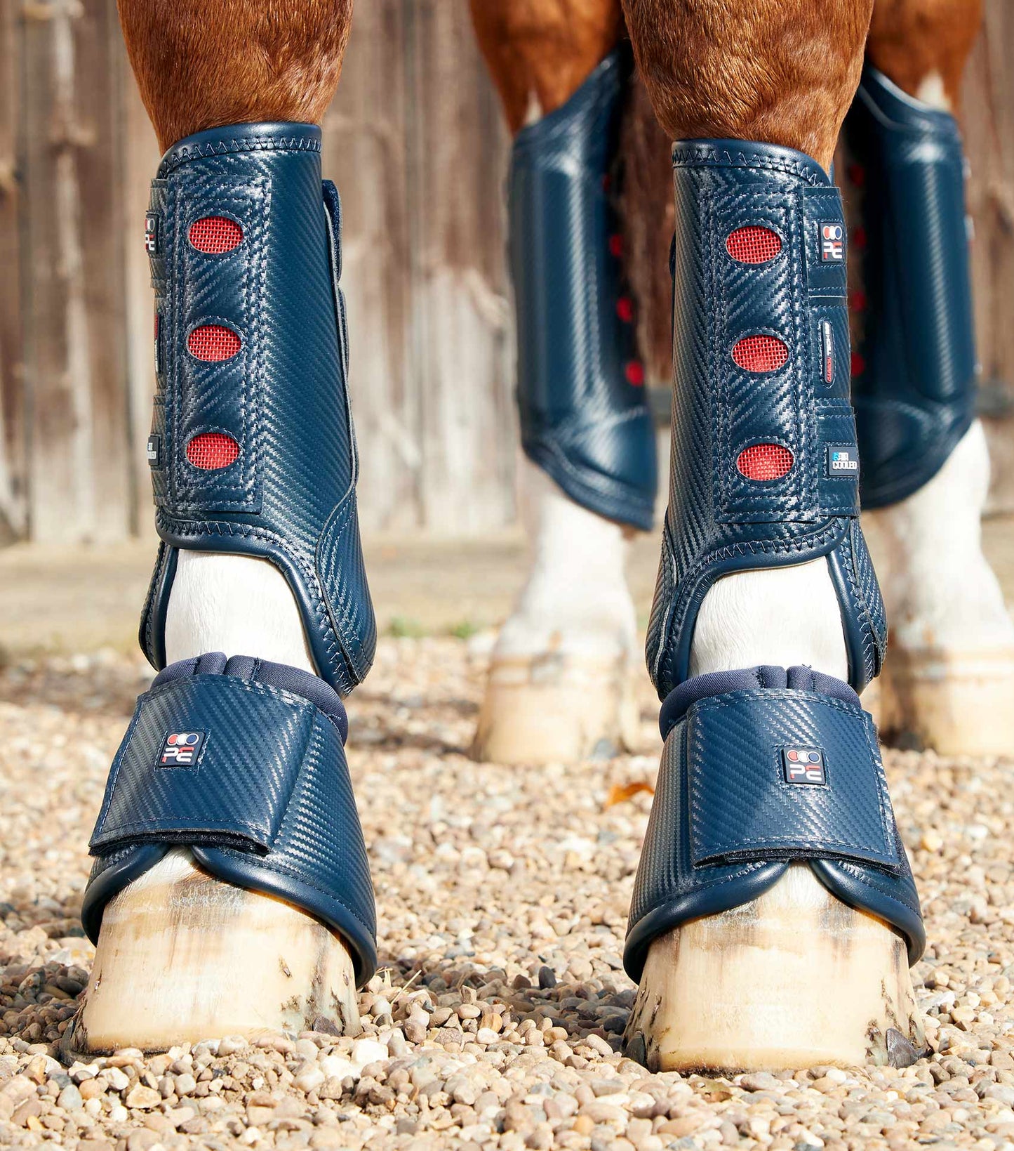 Premier Equine Carbon Tech Air Cooled Eventing Boots - Front
