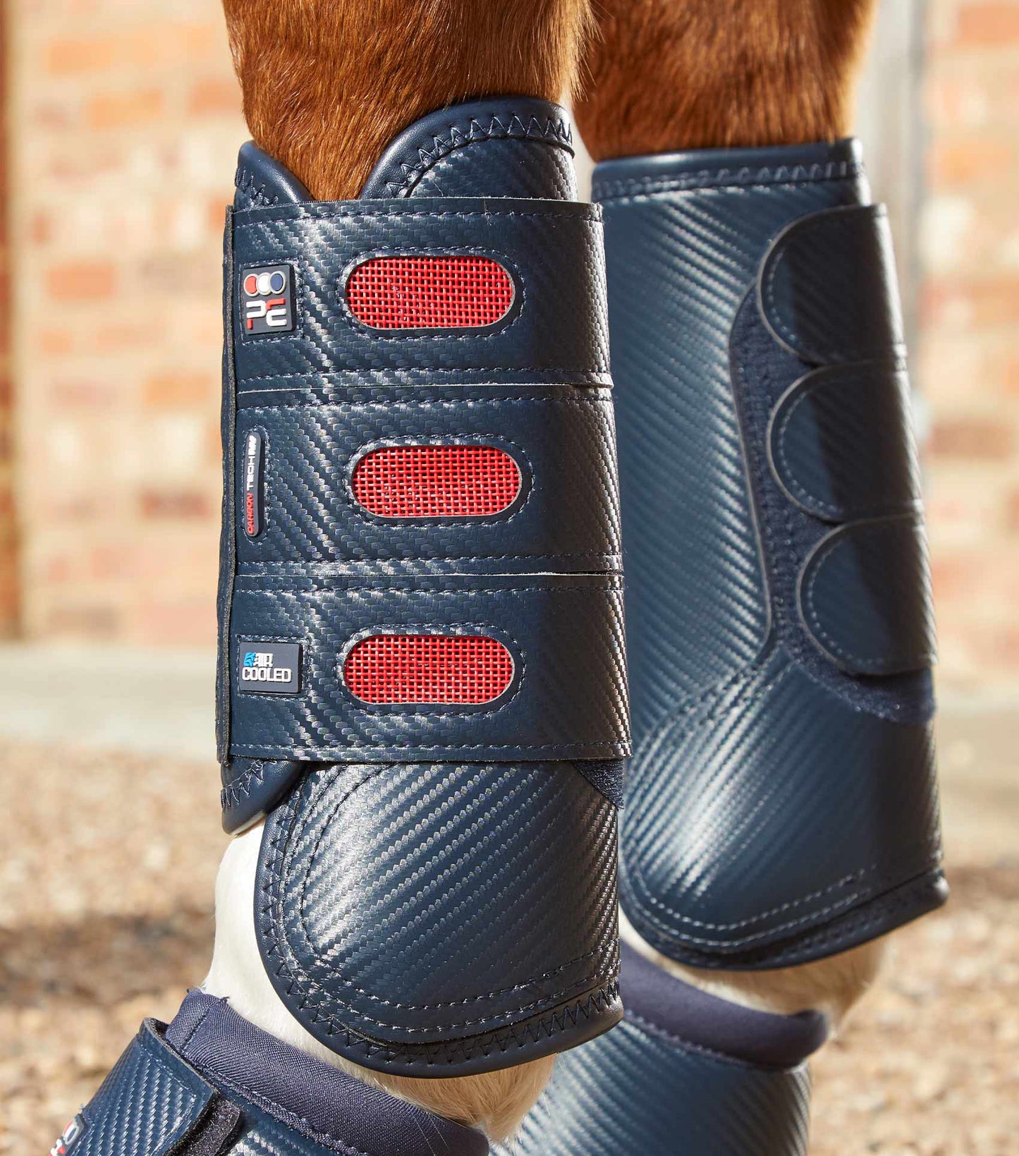 Premier Equine Carbon Tech Air Cooled Eventing Boots - Front
