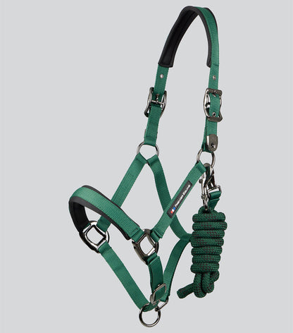 Premier Equine Corda Padded Head Collar with Lead Rope