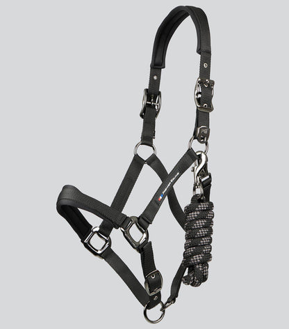 Premier Equine Corda Padded Head Collar with Lead Rope