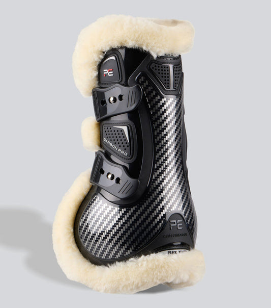 Premier Equine Carbon Pro Techno Wool Tendon Boots